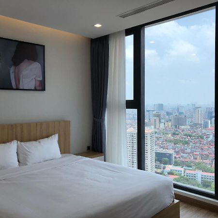 150 négyzetméteres, 2 hálószobás, 2 saját fürdőszobával rendelkező Apartman Ba Dinh negyed területé Hanoi Kültér fotó